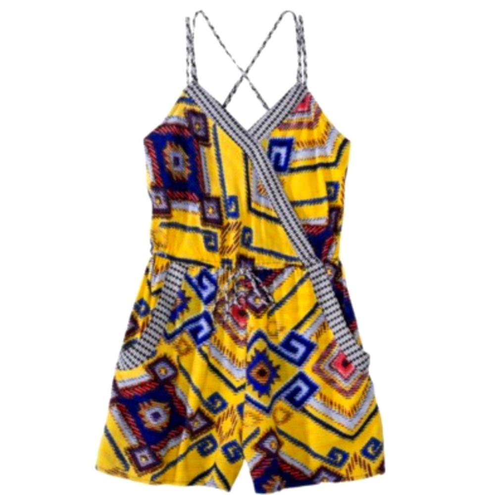 Rayon aztec romper